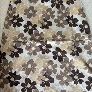Floral Patterned Women's Skirt